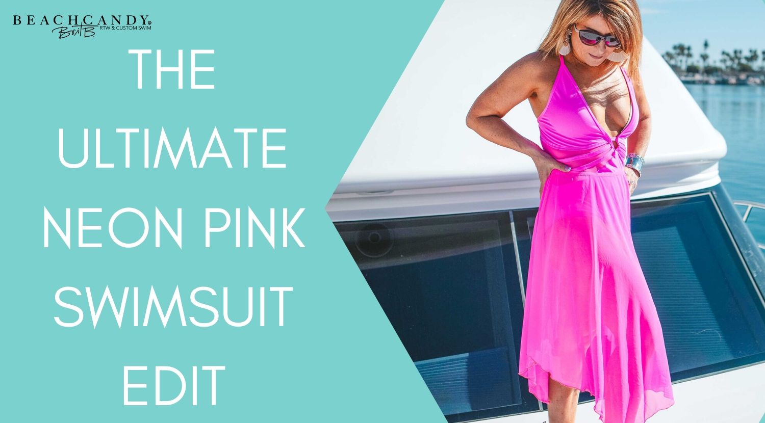 Neon Pink Swimsuit  Shop our Famous Womens Swimwear & Beach Cover-Ups