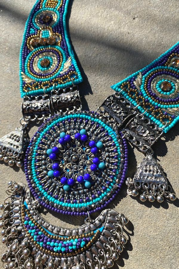 exotic statement necklace