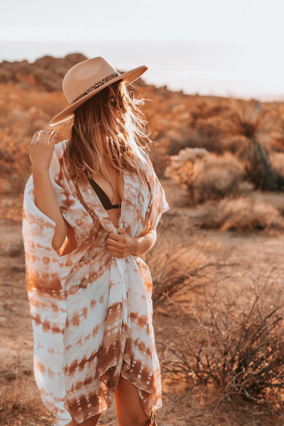 tassel tunic coverup