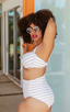 Underwire Tie Front Bikini