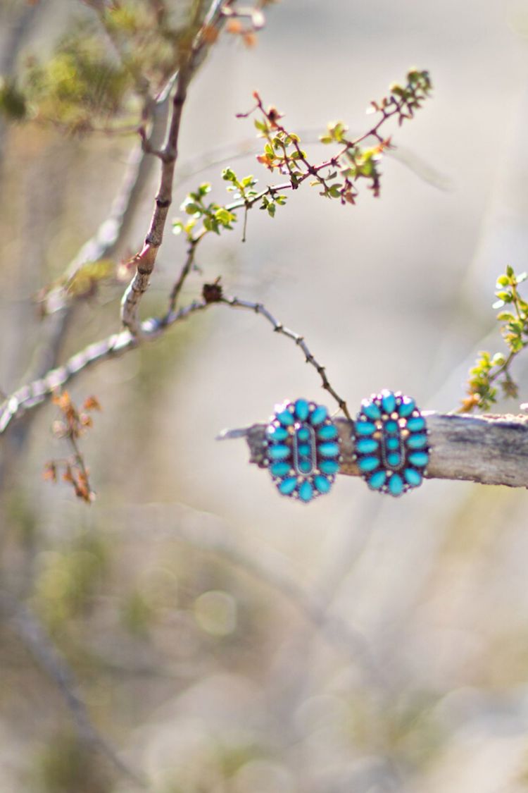 DAKOTA Squash Blossom Earrings