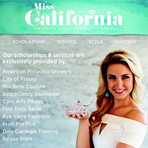 Miss California Pageant Swimwear