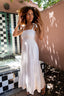 organic smocked midi sundress