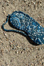 organic indigo eye mask