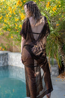 low back beach coverup