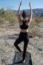 organic workout bra