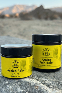 organic travel size arnica balm