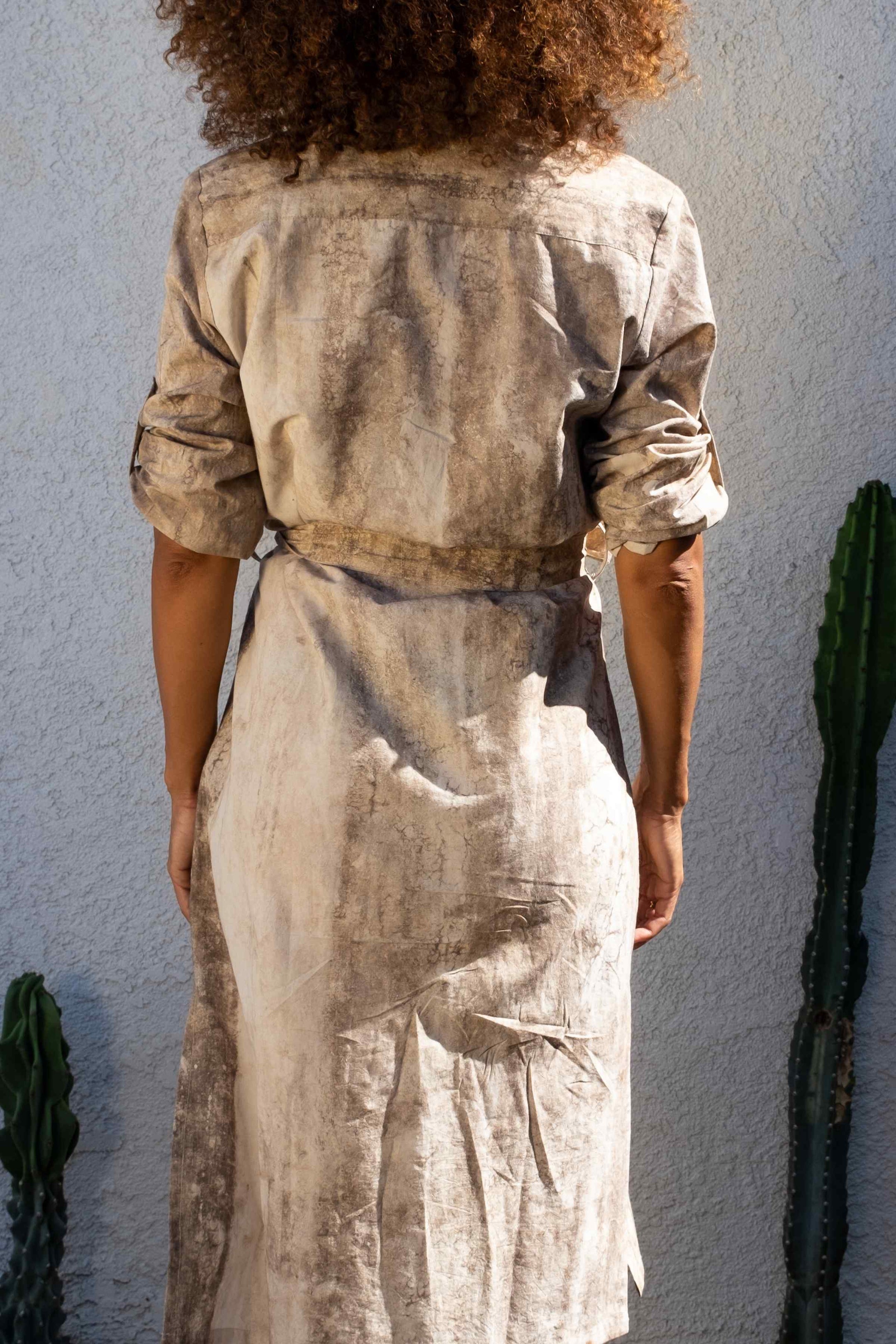 Organic Cotton Shirt Dress