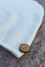 organic hair turban wrap