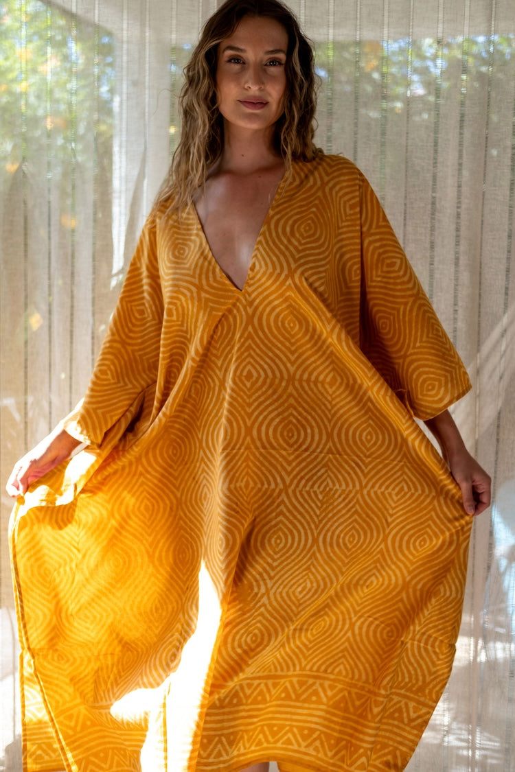 Organic Cotton Caftan Dress Organic Cotton Caftan Dress