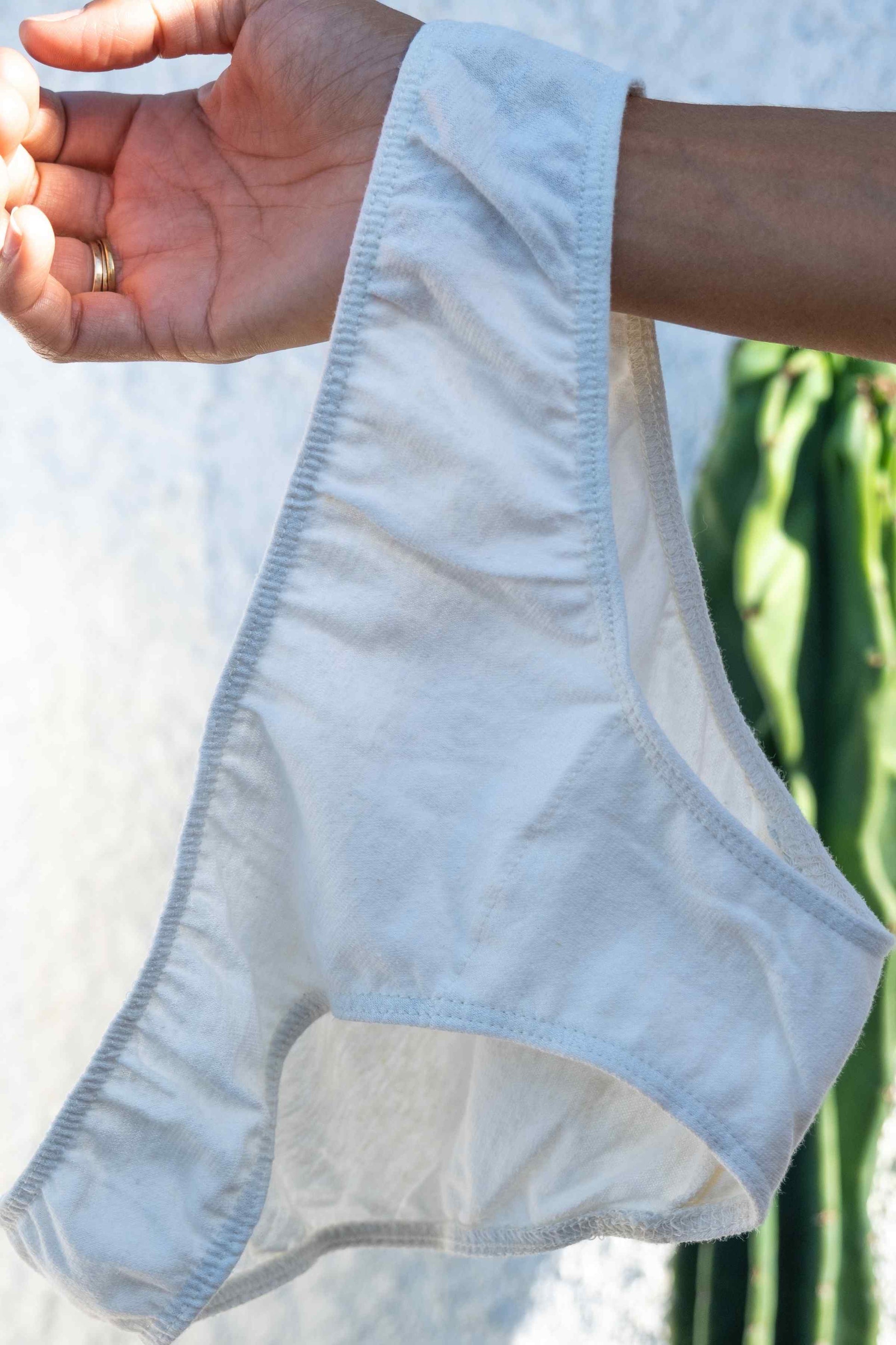 Weathered and Decayed Dirty Underwear for Men Stock Photo - Image