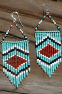 seed bead earrings