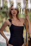 one shoulder swimsuit