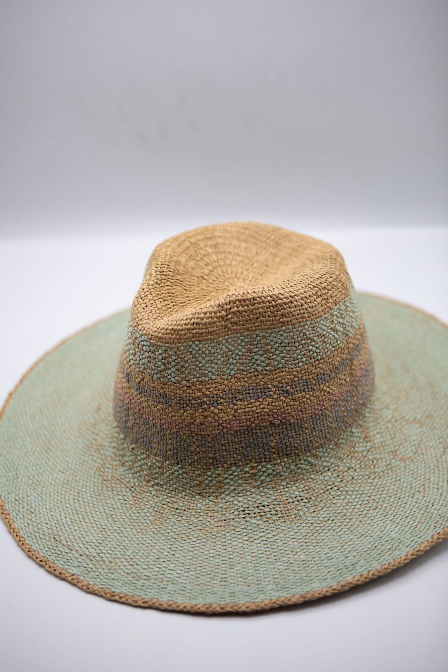 straw fedora hat