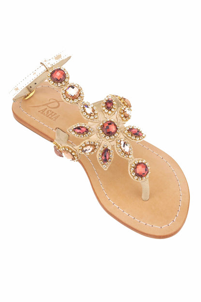 Designer Jeweled Sandals 