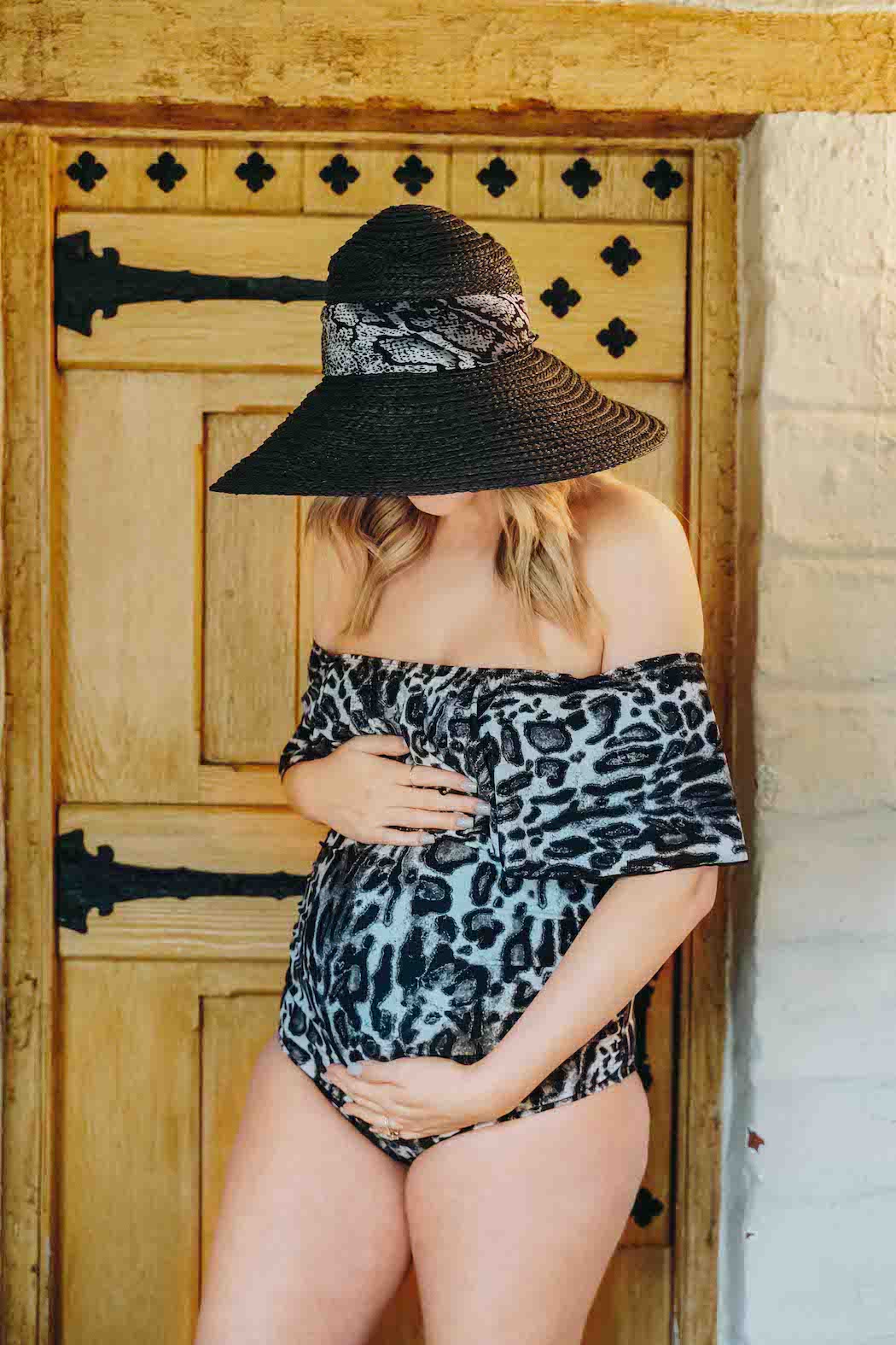 maternity ruffle bathing suits