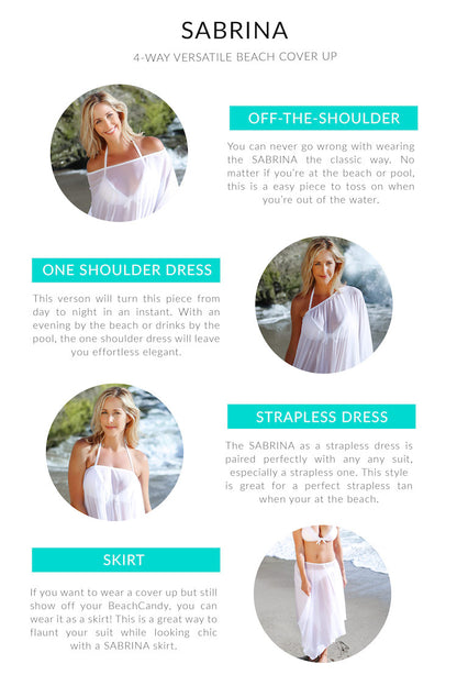 ways to wear beach cover up