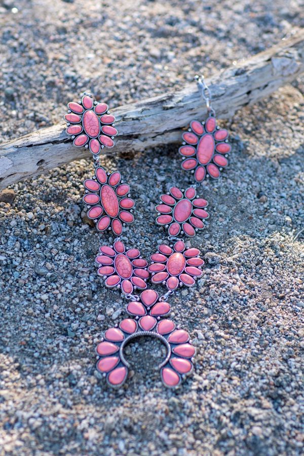Fox & Sonoran Turquoise Squash Blossom Necklace | Burton's – Burton's Gems  and Opals