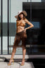 leopard sarong wrap
