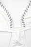 sexy white monokini bathing suit