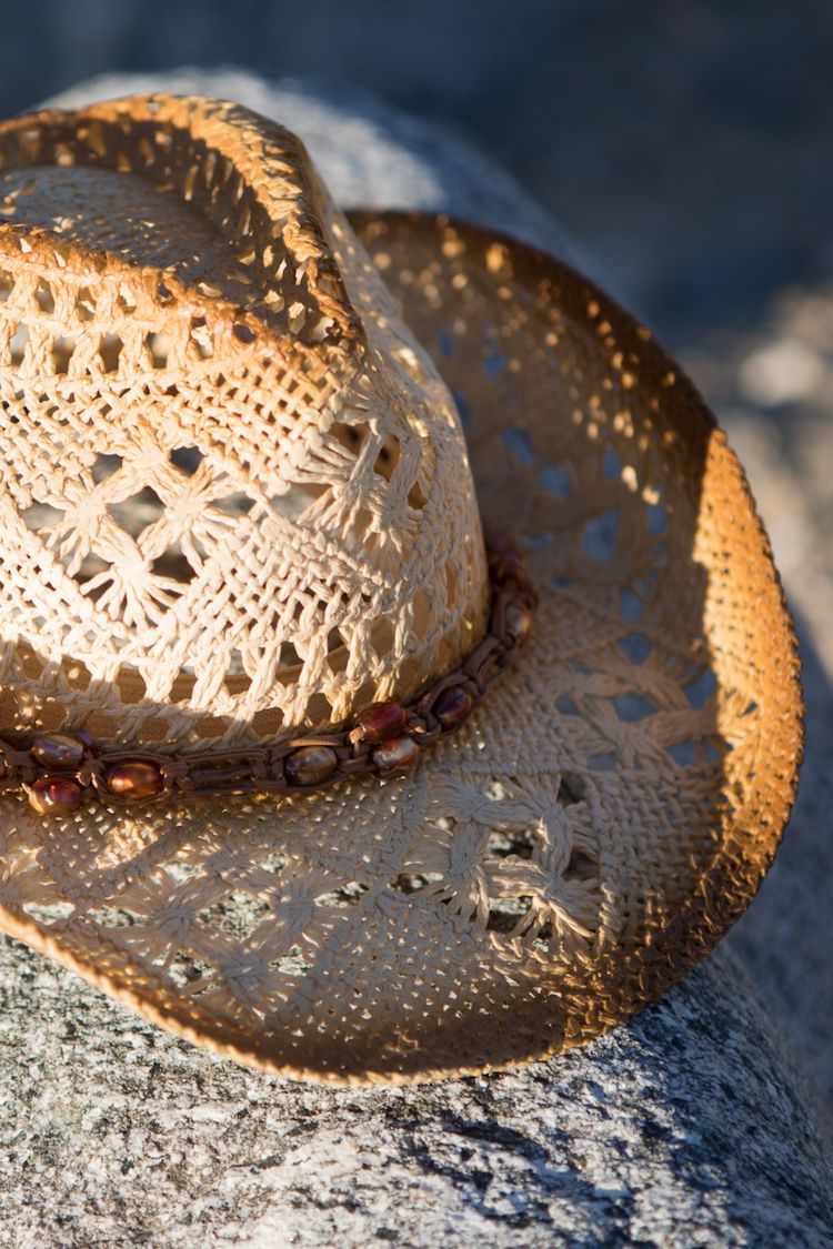 womens straw cowboy hat