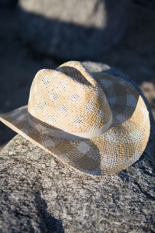 womens straw cowboy hat